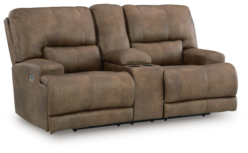Beckley Place Power Reclining Loveseat with Console - Furniture Citi (Multi Location - MI)