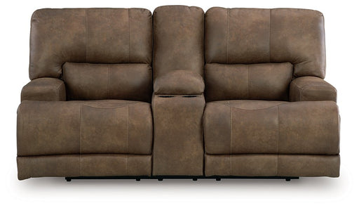 Beckley Place Power Reclining Loveseat with Console - Furniture Citi (Multi Location - MI)