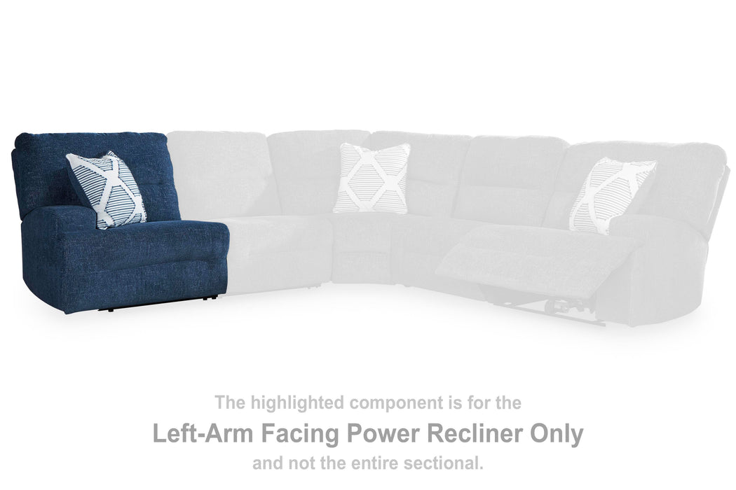 Acklen Place Power Reclining Sectional with Storage Console