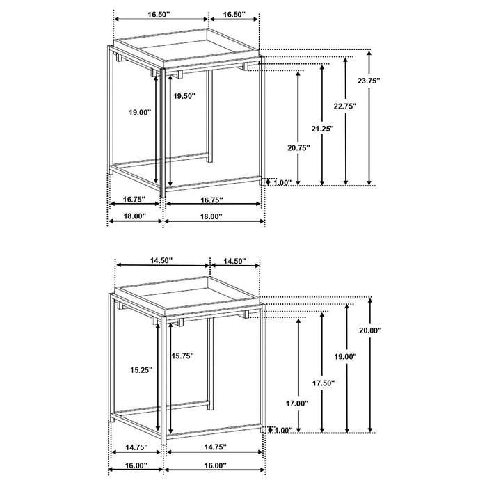 Bolden Nesting Table