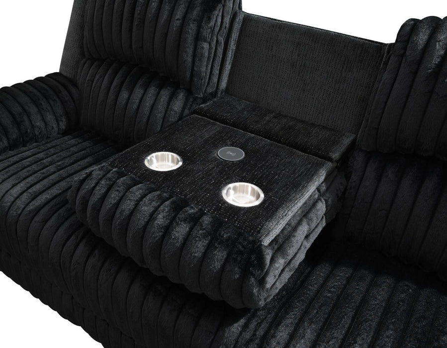 Power Reclining Sofa-Power Reclining Loveseat