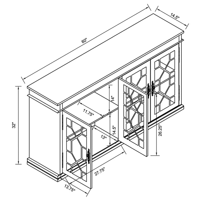 Kiara Accent Cabinet