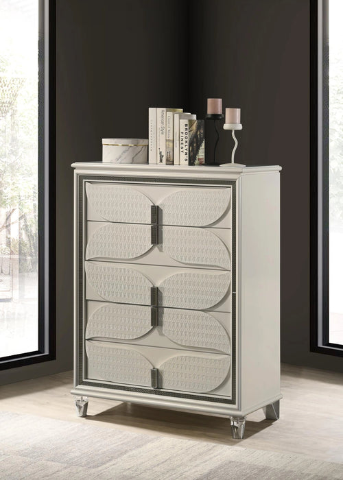 Queen Bed Frame - Dresser - Mirror - Chest - Nightstand