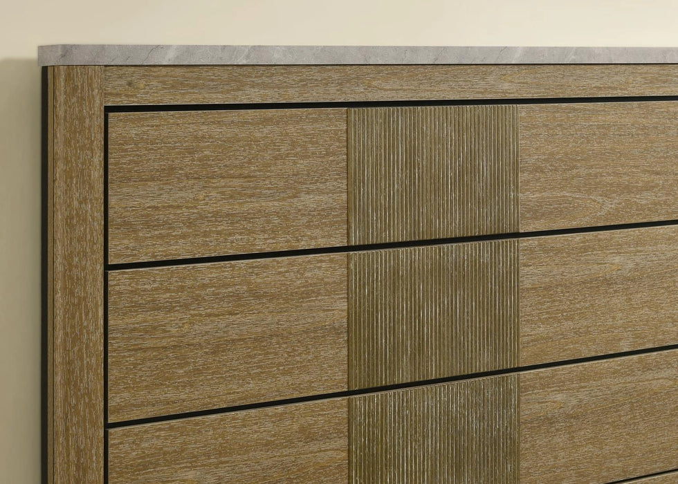 Aspen Oak Queen Bed