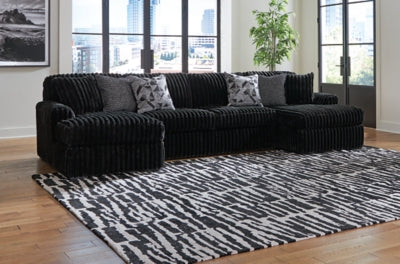 Midnight-Madness Sectional with Chaise - Furniture Citi (Multi Location - MI)