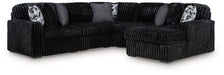 Midnight-Madness Sectional with Chaise - Furniture Citi (Multi Location - MI)