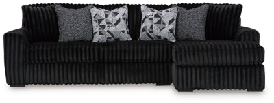 Midnight-Madness Sectional Sofa with Chaise - Furniture Citi (Multi Location - MI)