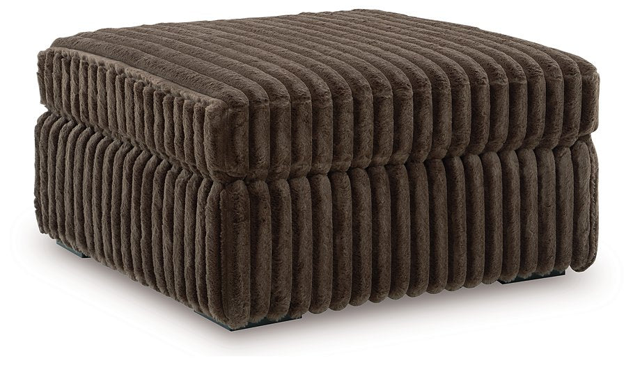 Midnight-Madness Oversized Accent Ottoman - Furniture Citi (Multi Location - MI)