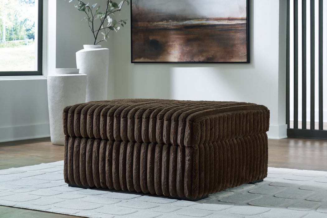 Midnight-Madness Oversized Accent Ottoman - Furniture Citi (Multi Location - MI)