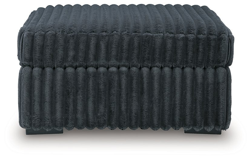 Midnight-Madness Oversized Accent Ottoman - Furniture Citi (Multi Location - MI)