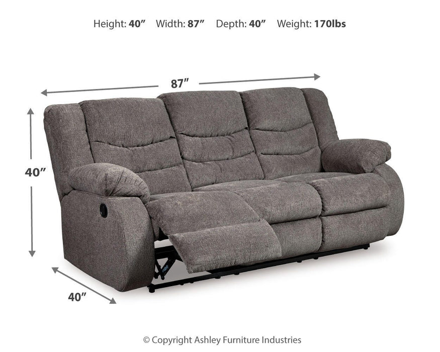 Tulen Reclining Sofa - Furniture Citi (Multi Location - MI)