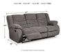Tulen Reclining Sofa - Furniture Citi (Multi Location - MI)