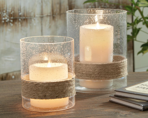 Eudocia Candle Holder (Set of 2) - Furniture Citi (Multi Location - MI)