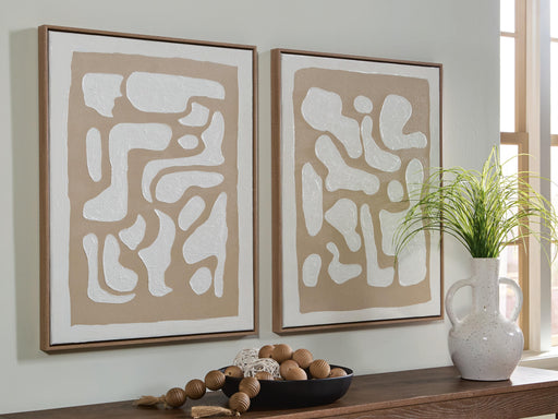 Waldett Wall Art (Set of 2) - Furniture Citi (Multi Location - MI)