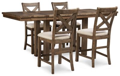 Moriville Counter Height Dining Set - Furniture Citi (Multi Location - MI)