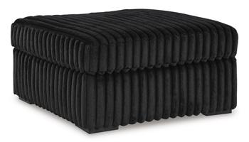 Midnight-Madness Oversized Accent Ottoman - Furniture Citi (Multi Location - MI)