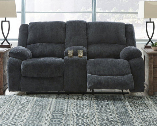 Draycoll Reclining Loveseat with Console - Furniture Citi (Multi Location - MI)