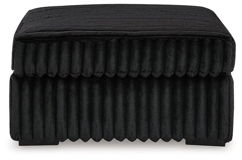 Midnight-Madness Oversized Accent Ottoman - Furniture Citi (Multi Location - MI)
