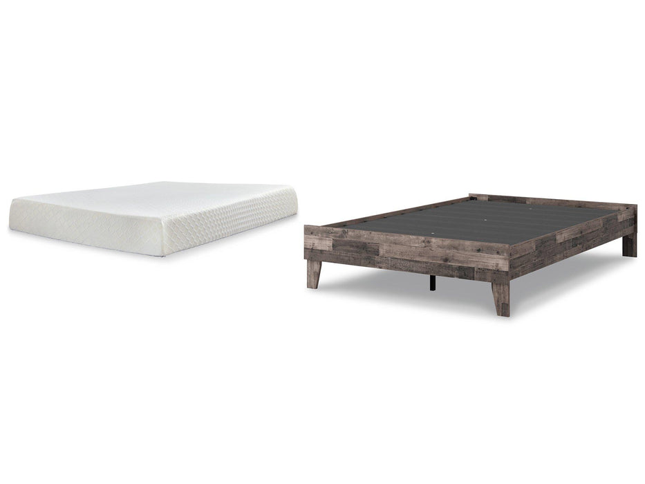 Neilsville Bed and Mattress Set - Furniture Citi (Multi Location - MI)
