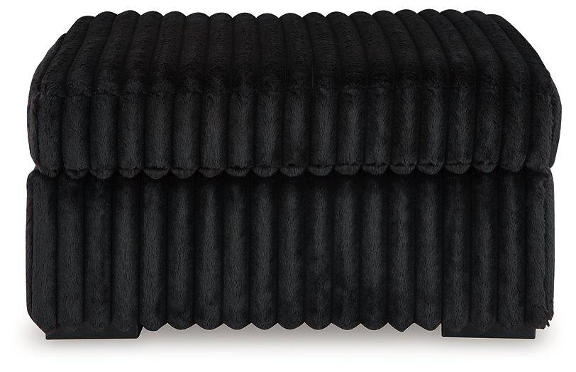 Midnight-Madness Oversized Accent Ottoman - Furniture Citi (Multi Location - MI)