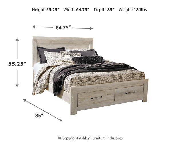 Bellaby Bed with 2 Storage Drawers - Furniture Citi (Multi Location - MI)