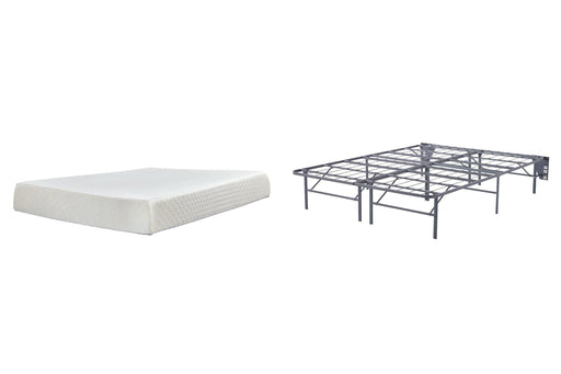 10 Inch Chime Memory Foam Mattress Set - Furniture Citi (Multi Location - MI)