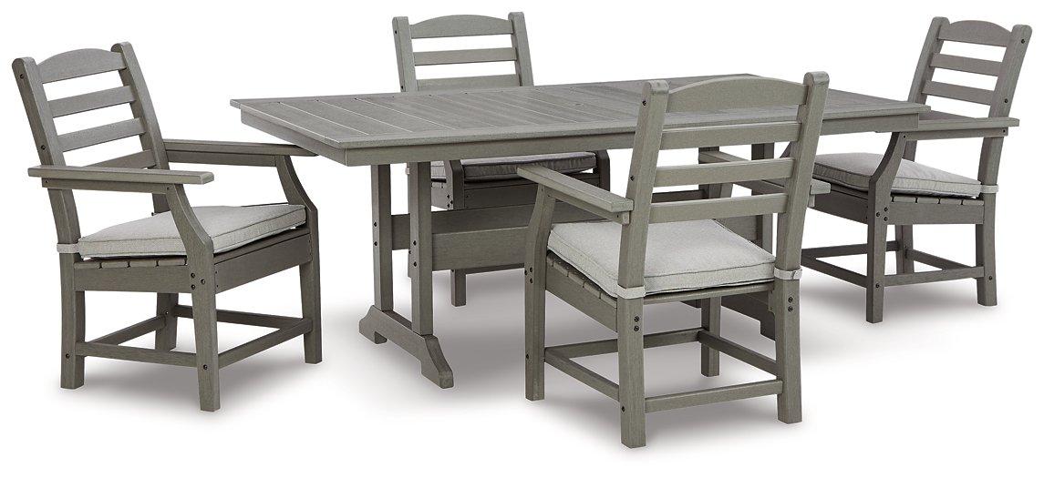 Visola Outdoor Dining Table with 4 Chairs