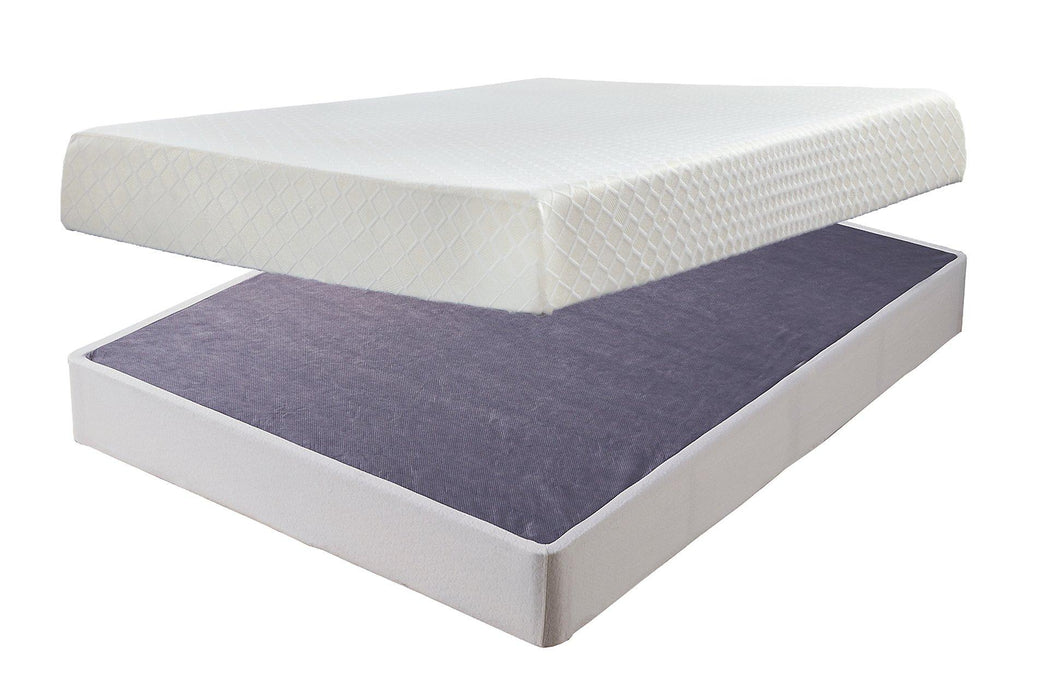 10 Inch Chime Memory Foam Mattress Set - Furniture Citi (Multi Location - MI)