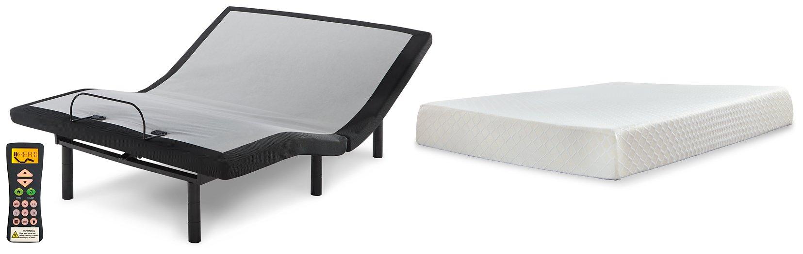 10 Inch Chime Memory Foam Mattress Set - Furniture Citi (Multi Location - MI)