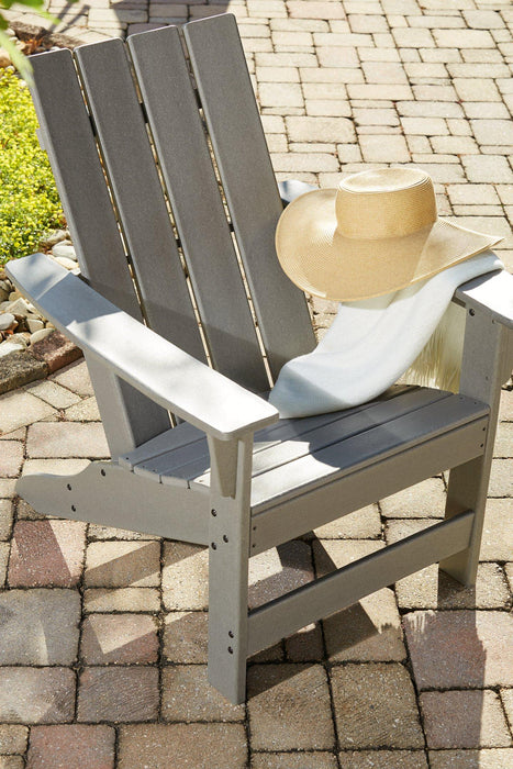 Visola Outdoor Adirondack Chair Set with End Table - Furniture Citi (Multi Location - MI)