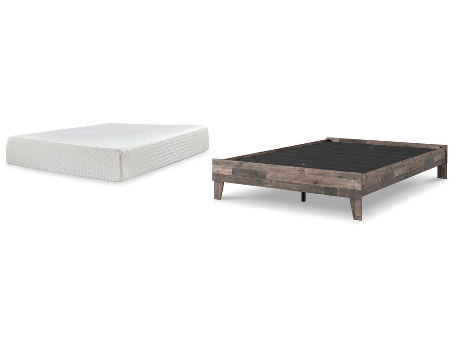 Neilsville Bed and Mattress Set - Furniture Citi (Multi Location - MI)