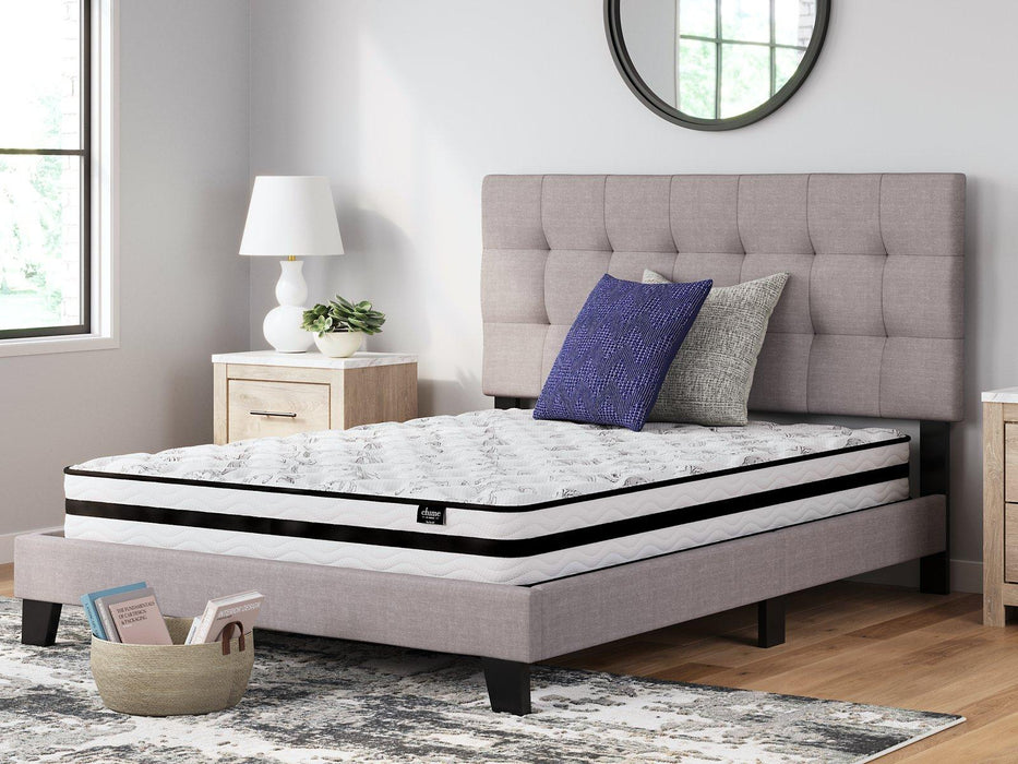 8 Inch Chime Innerspring Mattress Set - Furniture Citi (Multi Location - MI)