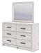 Cayboni Dresser and Mirror - Furniture Citi (Multi Location - MI)