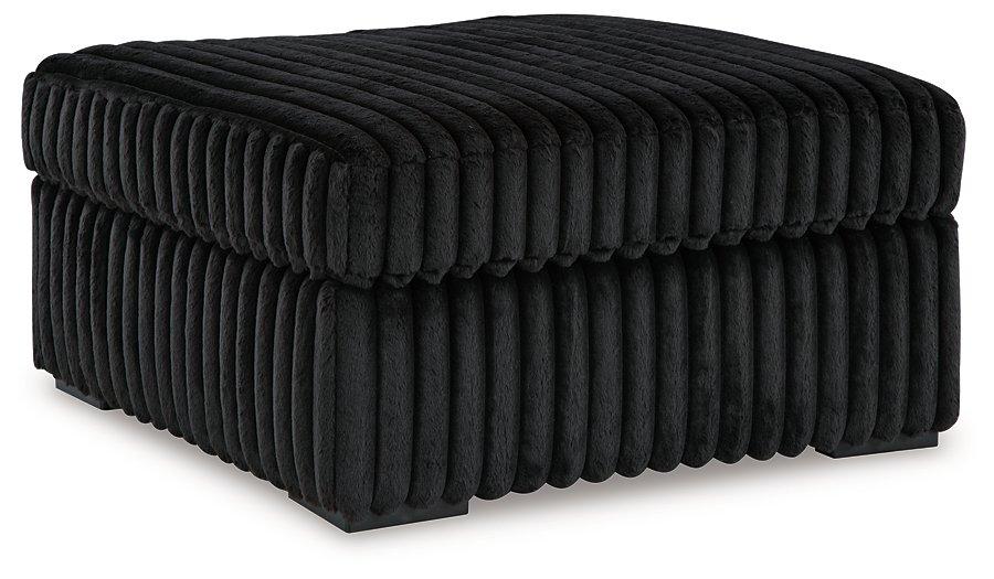 Midnight-Madness Oversized Accent Ottoman - Furniture Citi (Multi Location - MI)