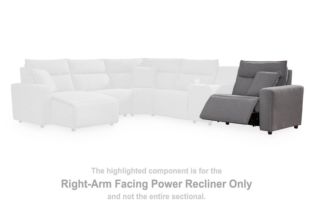 Modmax II Power Reclining Sectional with Audio Consoles - Furniture Citi (Multi Location - MI)