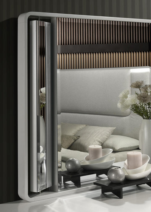 Cool Gray Night Stand