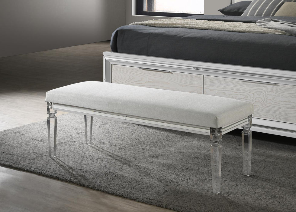 B027 Pale Almond Bench