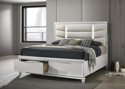 B027 Pale Almond Bed - Furniture Citi (Multi Location - MI)