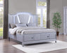 B048 Silver Led Bed - Furniture Citi (Multi Location - MI)