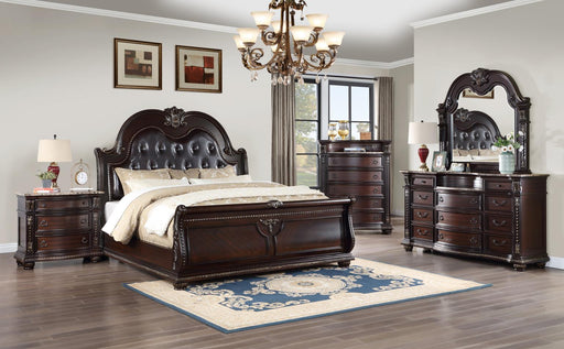 B054 Bed Frame-Dresser-Mirror-Chest-Nightstand - Furniture Citi (Multi Location - MI)