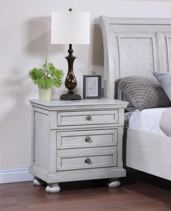 B071 White Nightstand