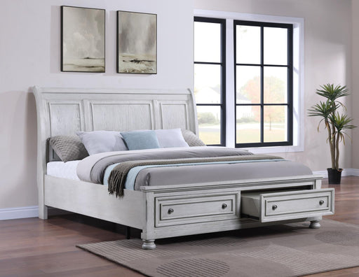 B071 White Bed - Furniture Citi (Multi Location - MI)