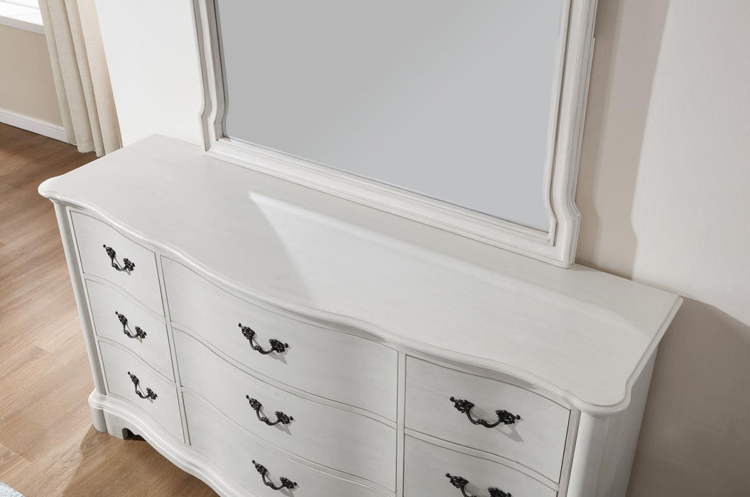 King Bed Frame - Dresser - Mirror - Chest - Nightstand