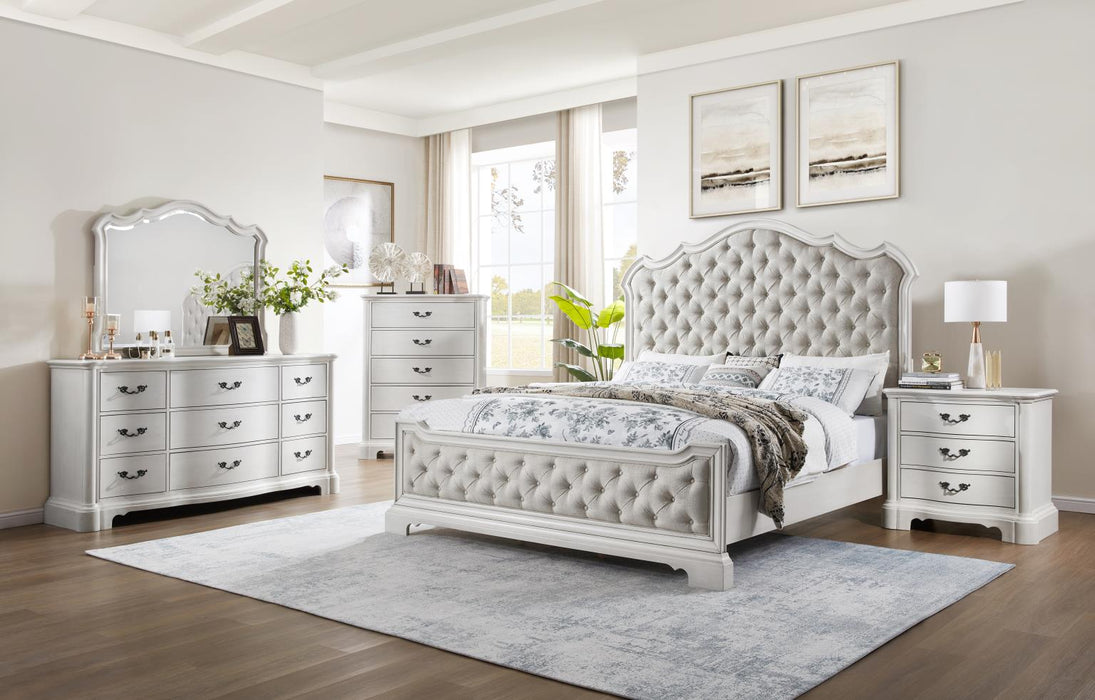 Antique White Chest