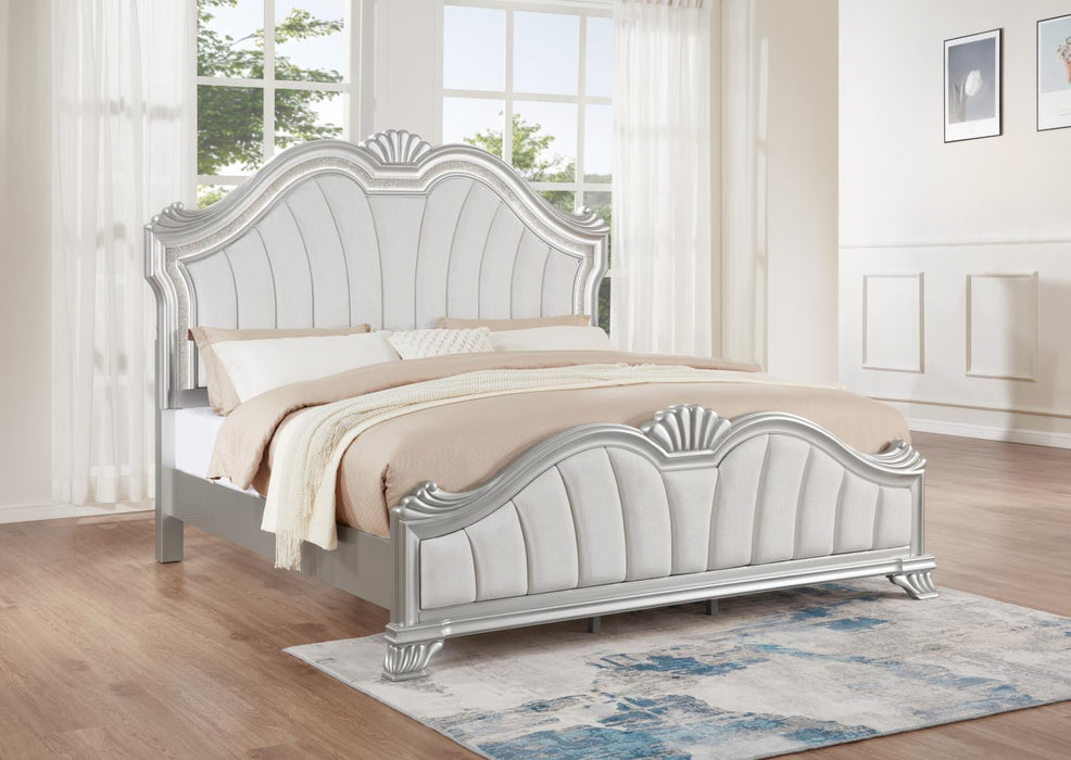 Silver King Bed
