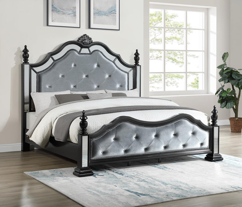 B091 Black Bed - Furniture Citi (Multi Location - MI)