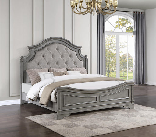 B112 Gray Rustic Bed - Furniture Citi (Multi Location - MI)