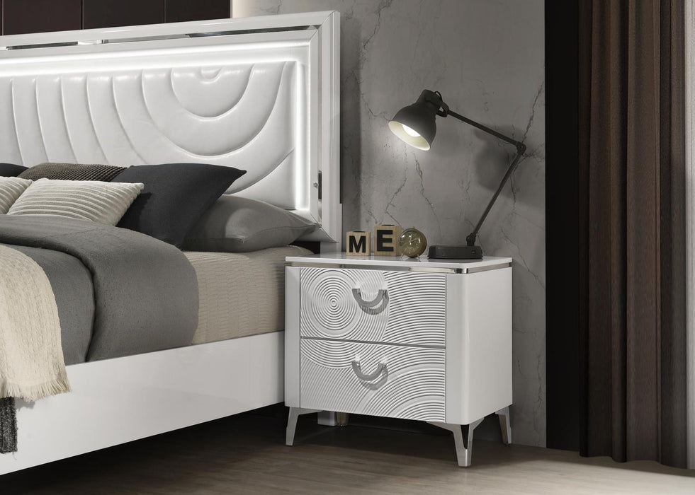 King Bed Frame - Dresser - Mirror - Chest - Nightstand