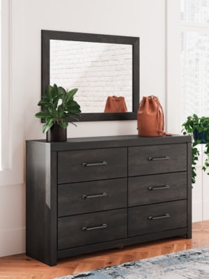Hollivern Dresser and Mirror - Furniture Citi (Multi Location - MI)