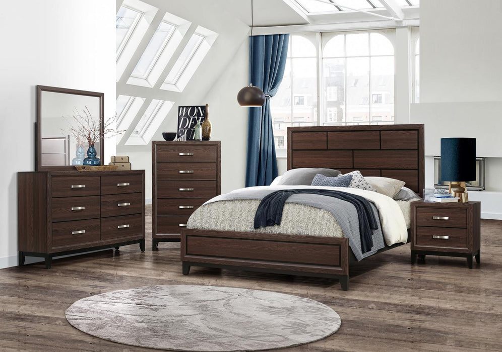 B370 King Bed-Dresser-Mirror